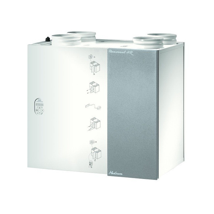 Brink Renovent HR 250/325 (Medium/Large) bez bypassu ZESTAW