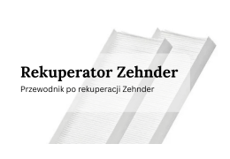Zehnder rekuperator